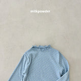 ［milk powder］Mellow flower tee