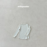 ［milk powder］Mellow flower tee