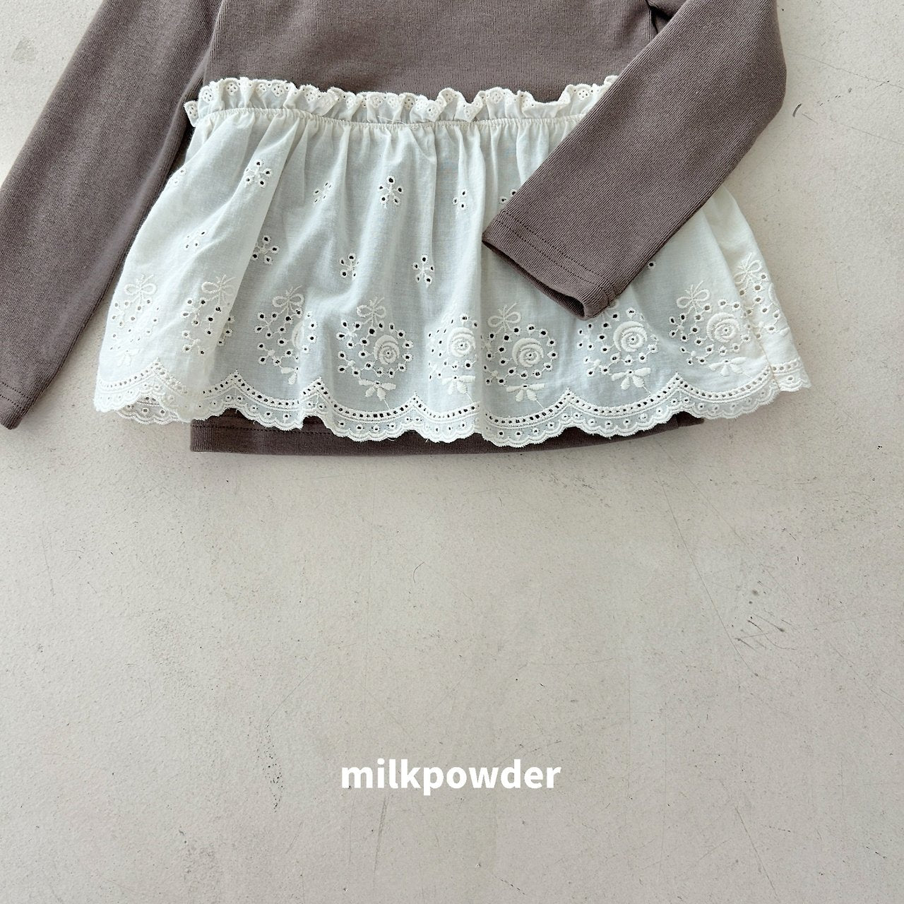 ［milk powder］Jaine lace tops