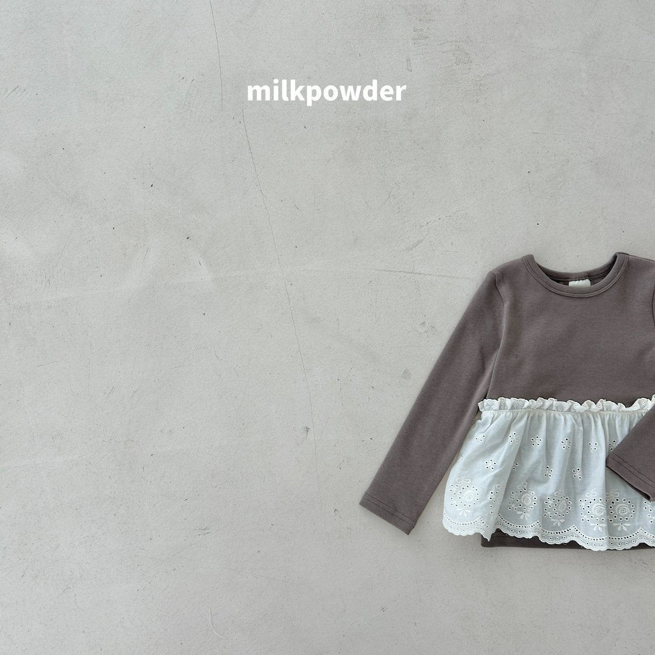 ［milk powder］Jaine lace tops