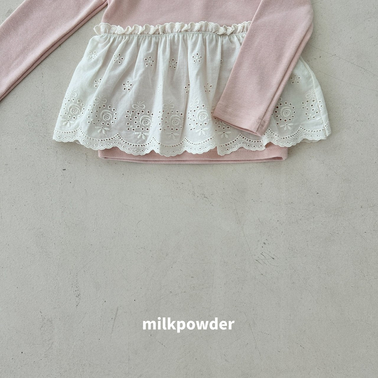 ［milk powder］Jaine lace tops