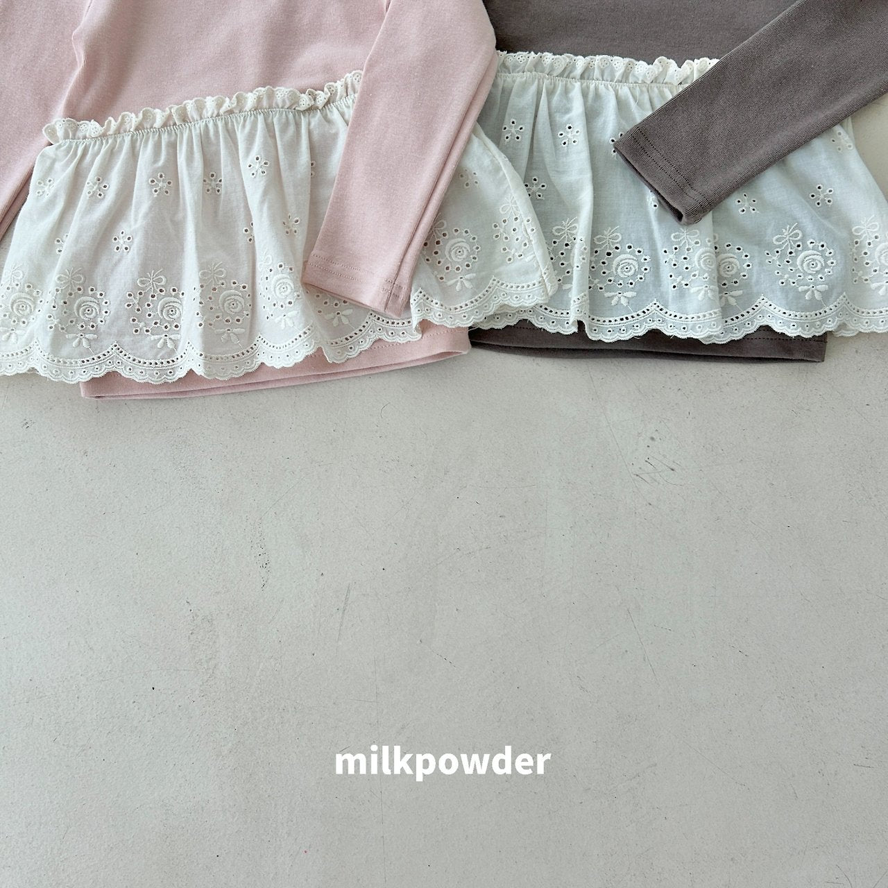 ［milk powder］Jaine lace tops
