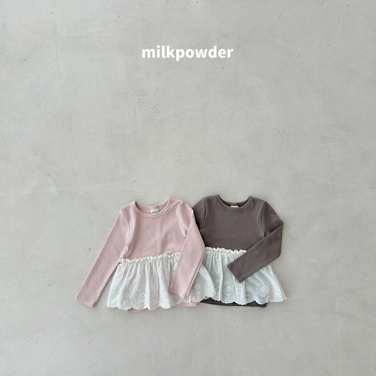 ［milk powder］Jaine lace tops