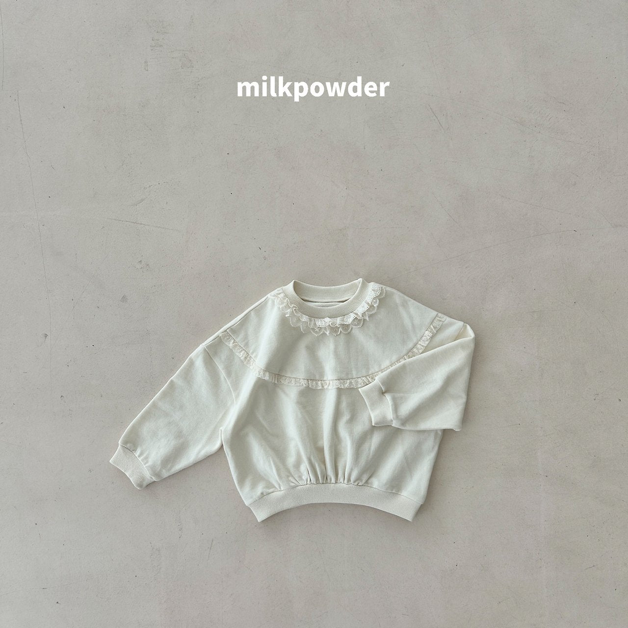 ［milk powder］Olive lace mtm