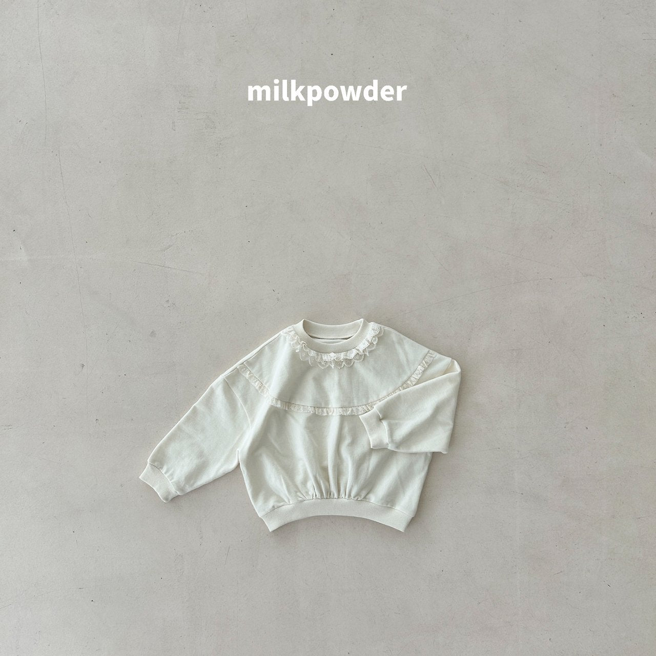 ［milk powder］Olive lace mtm