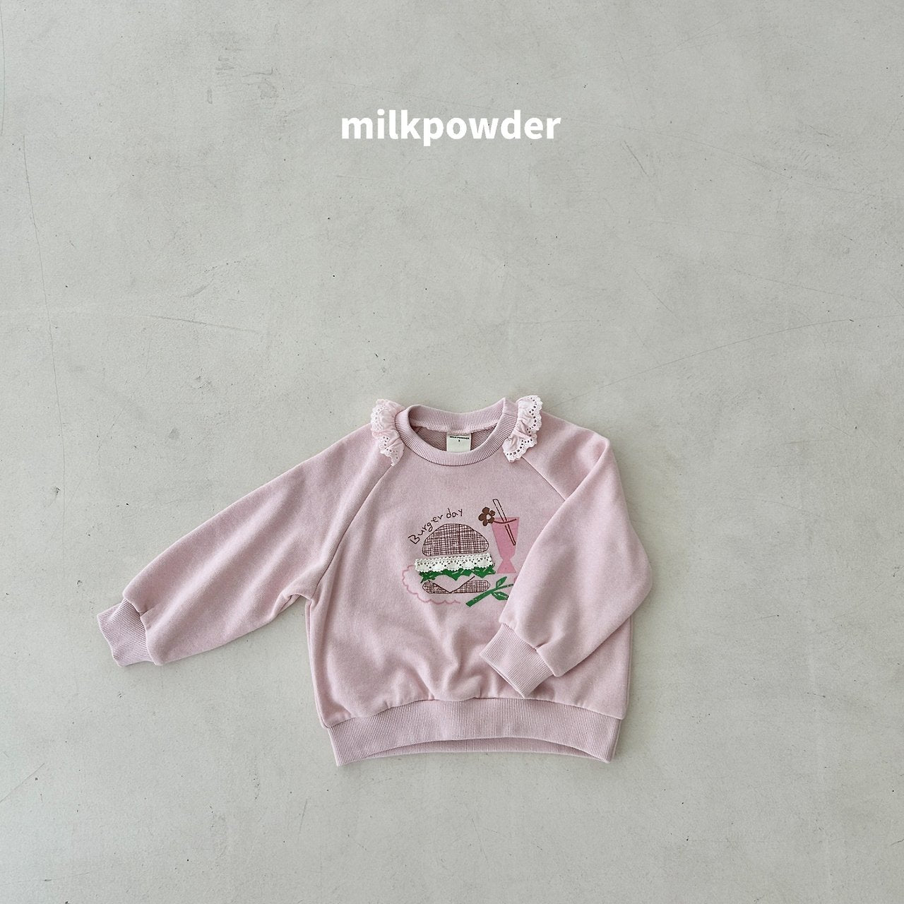 ［milk powder］Burger lace mtm