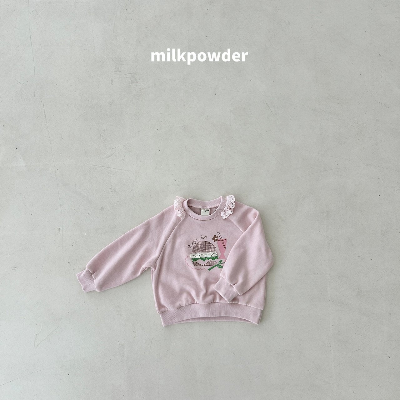 ［milk powder］Burger lace mtm