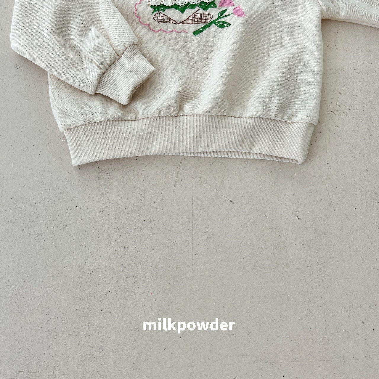 ［milk powder］Burger lace mtm
