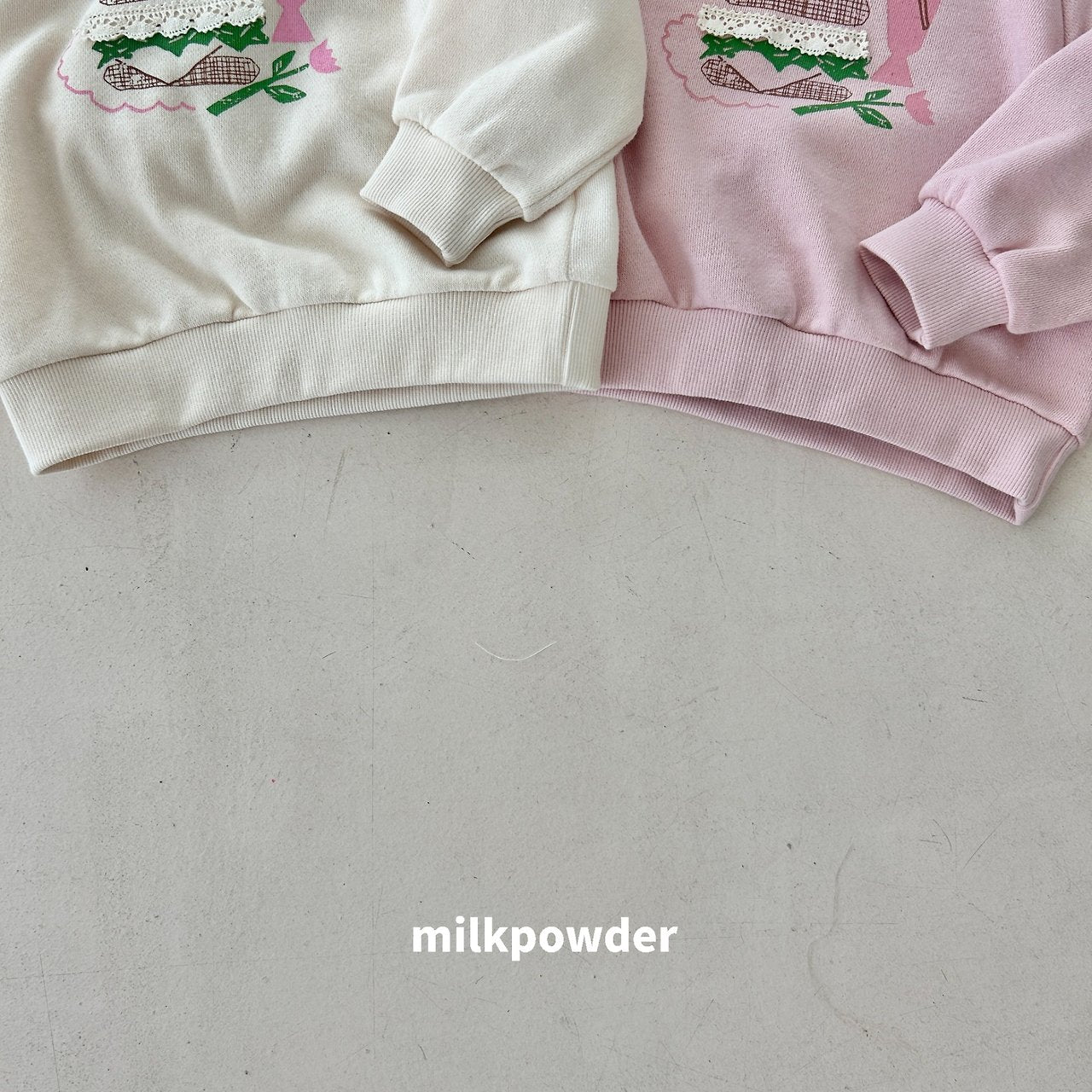 ［milk powder］Burger lace mtm