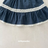 ［milk powder］Mei lace skirt