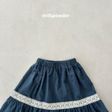 ［milk powder］Mei lace skirt
