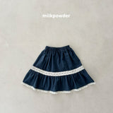 ［milk powder］Mei lace skirt
