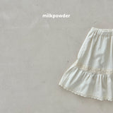 ［milk powder］Mei lace skirt
