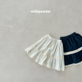 ［milk powder］Mei lace skirt