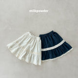 ［milk powder］Mei lace skirt