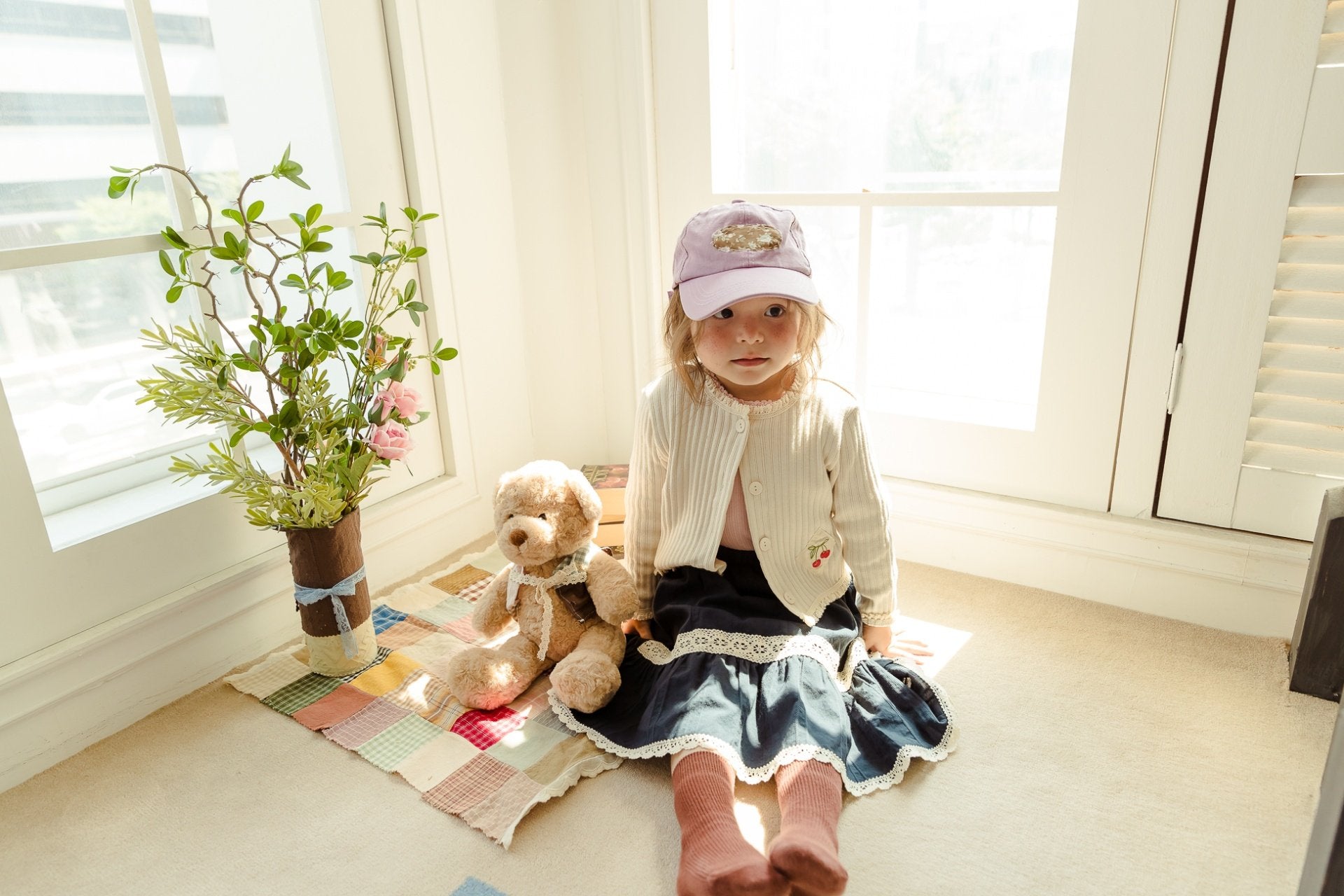 ［milk powder］Mei lace skirt