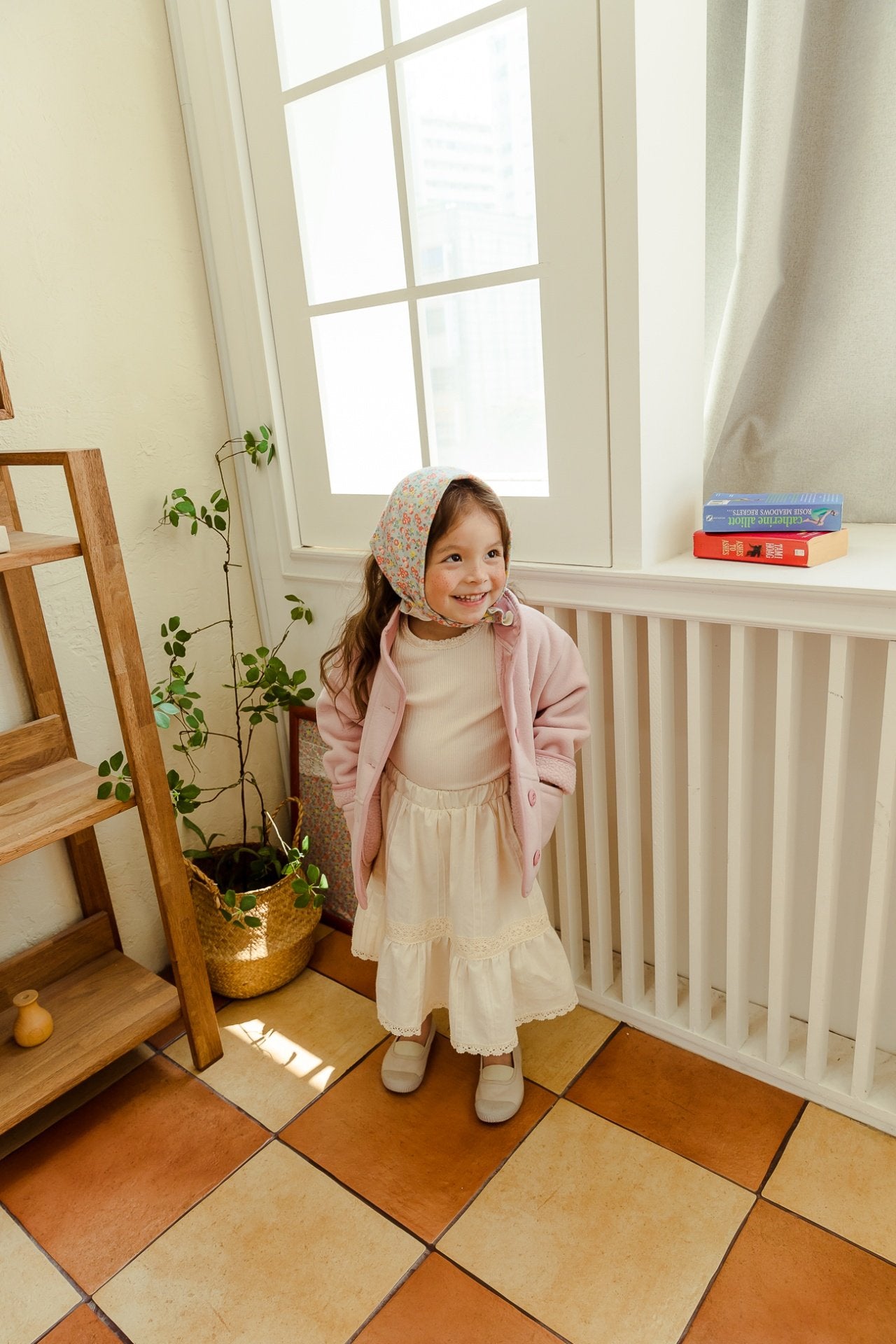 ［milk powder］Mei lace skirt