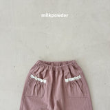 ［milk powder］Pocket lace pants