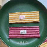 ［milk balm］Lollipop stripe hairband