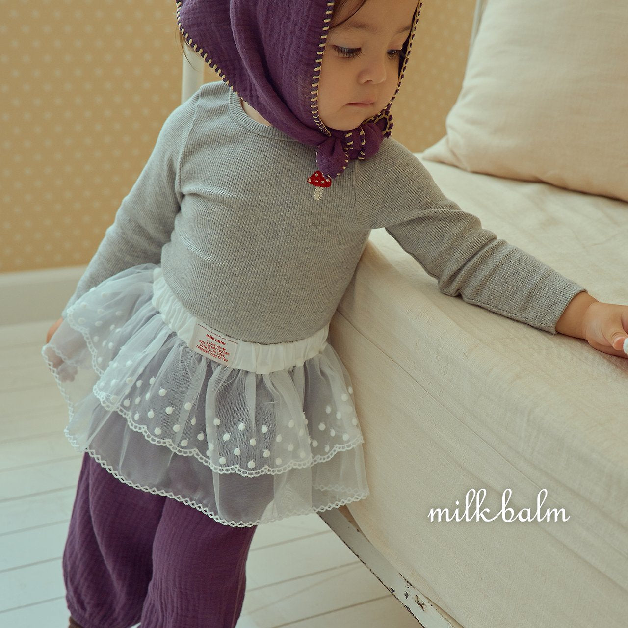 ［milk balm］Dot layered tutu