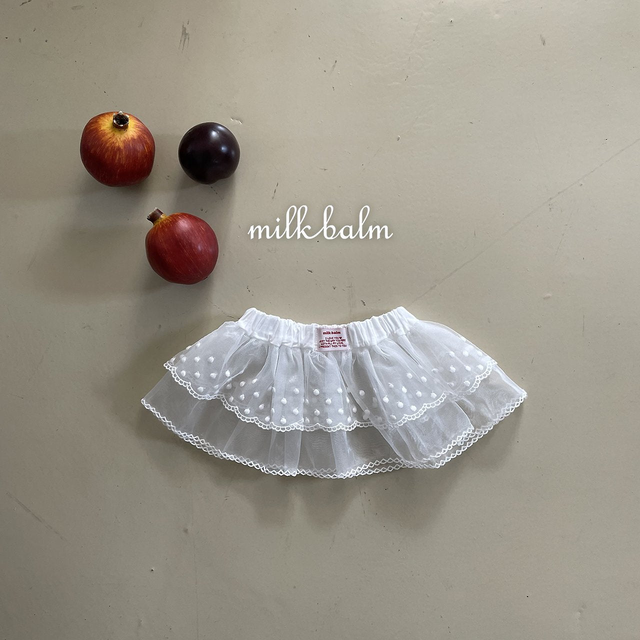 ［milk balm］Dot layered tutu