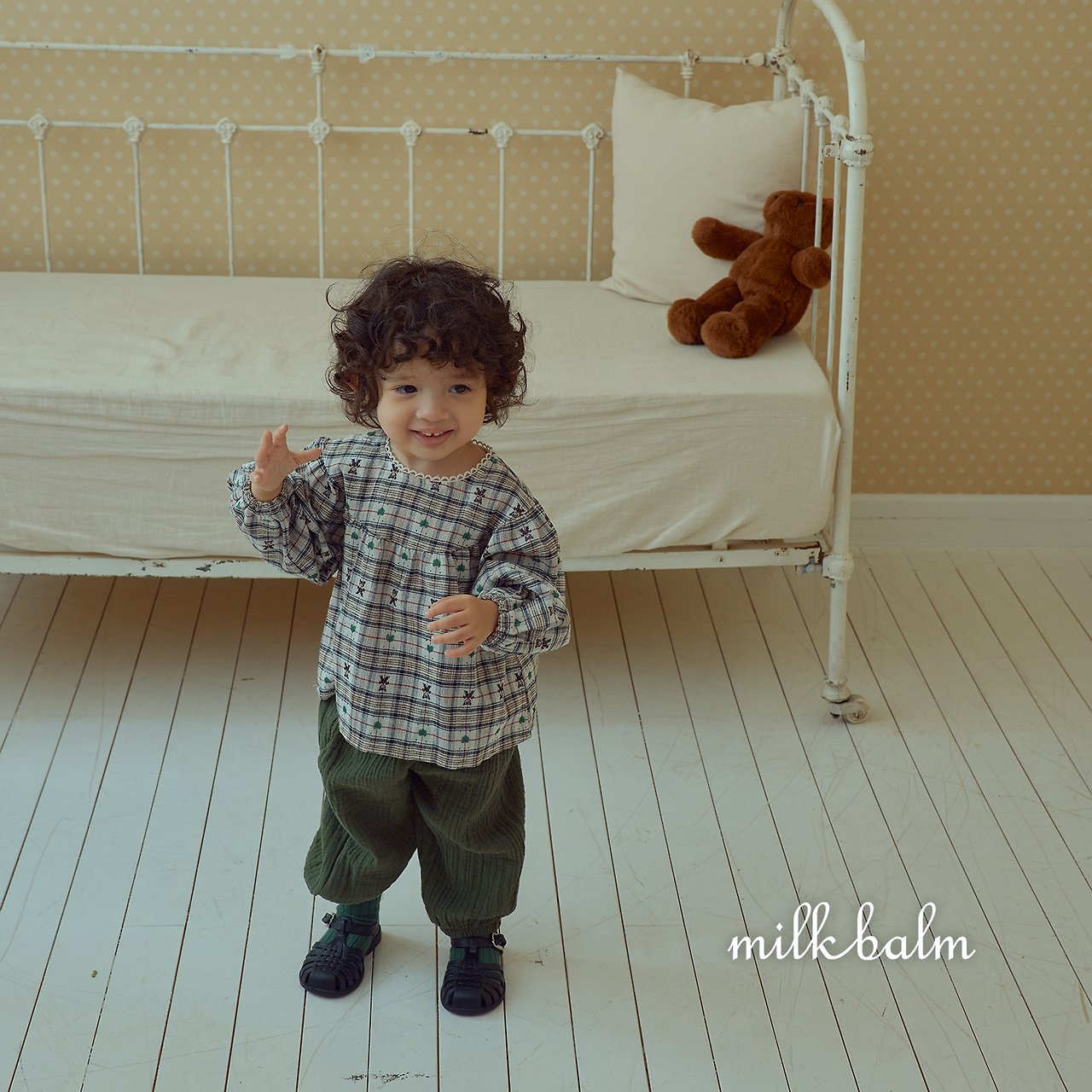 ［milk balm］Bonbon jogger pants