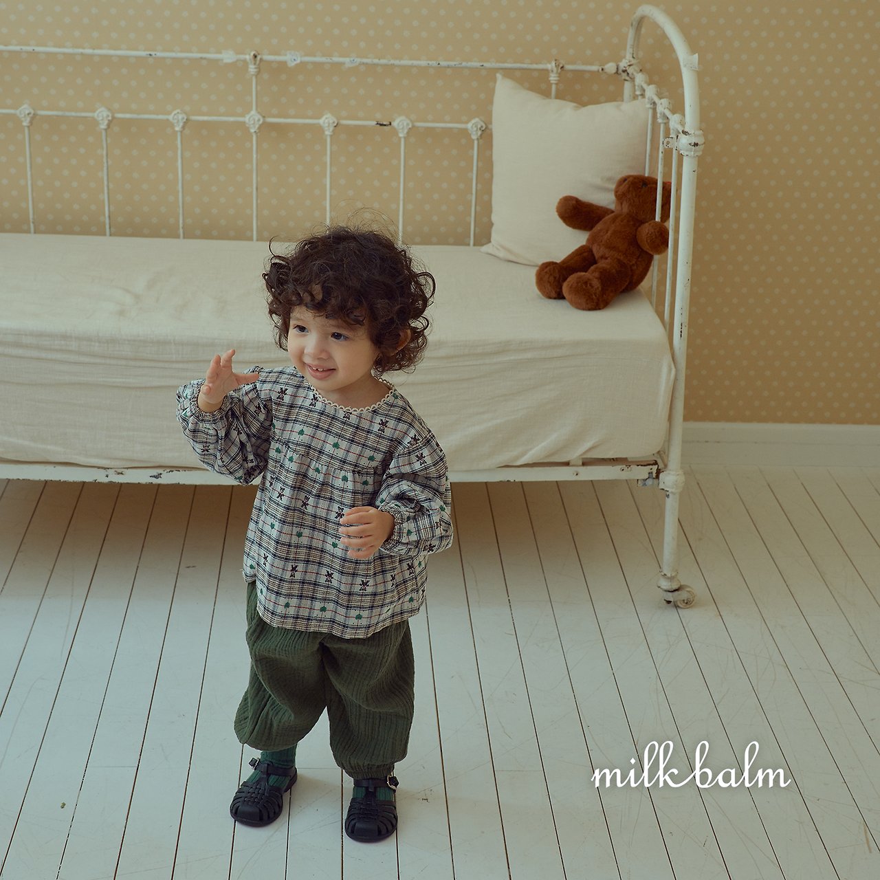 ［milk balm］Bonbon jogger pants