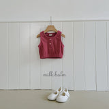 ［milk balm］Dui button vest