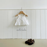 ［milk balm］Panching lace bustier