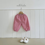 ［milk balm］Candy check pants