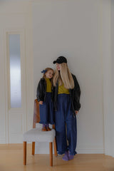 ［lenua］Marron leather jacket (mom)