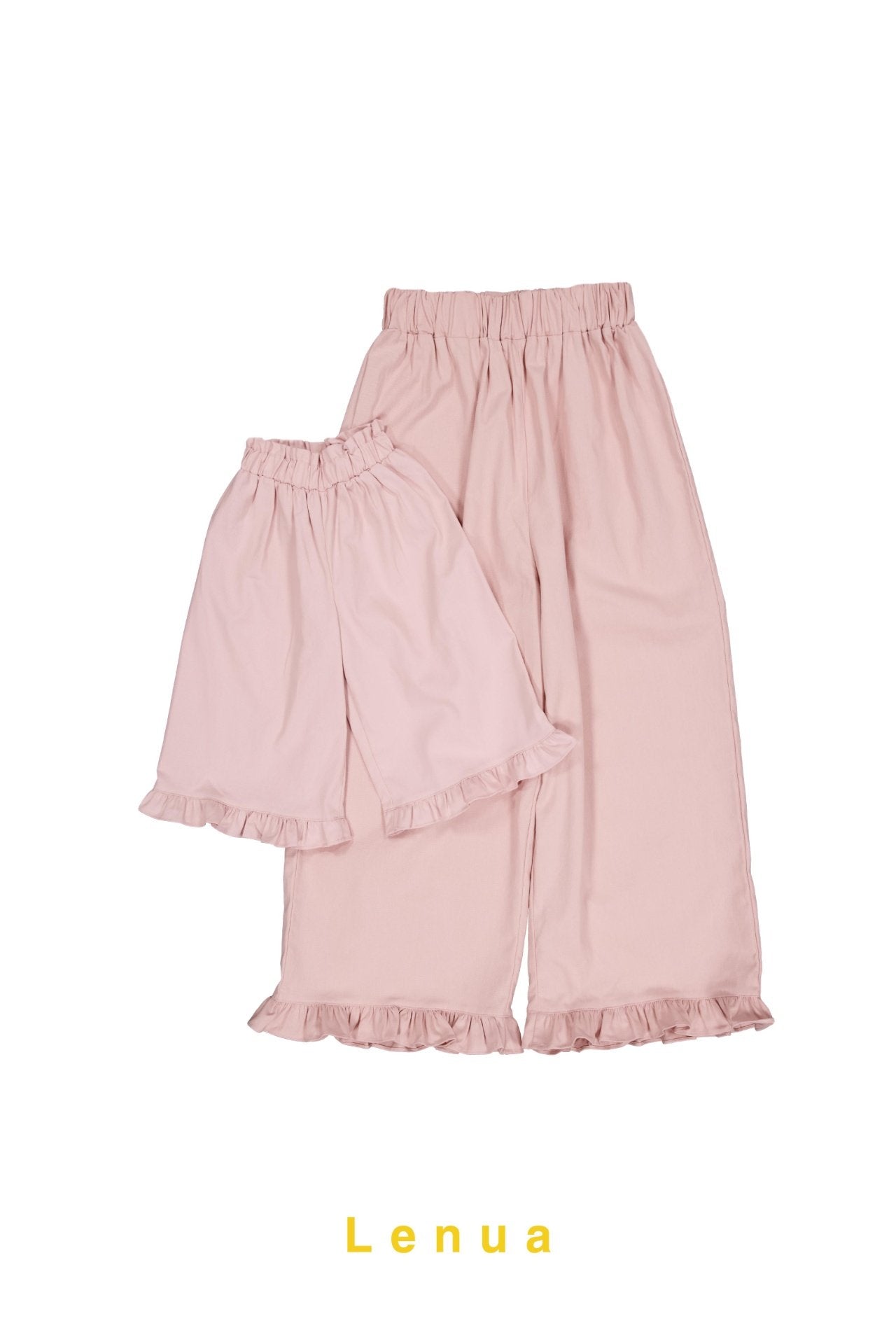 ［lenua］Loen frill pants (mom)