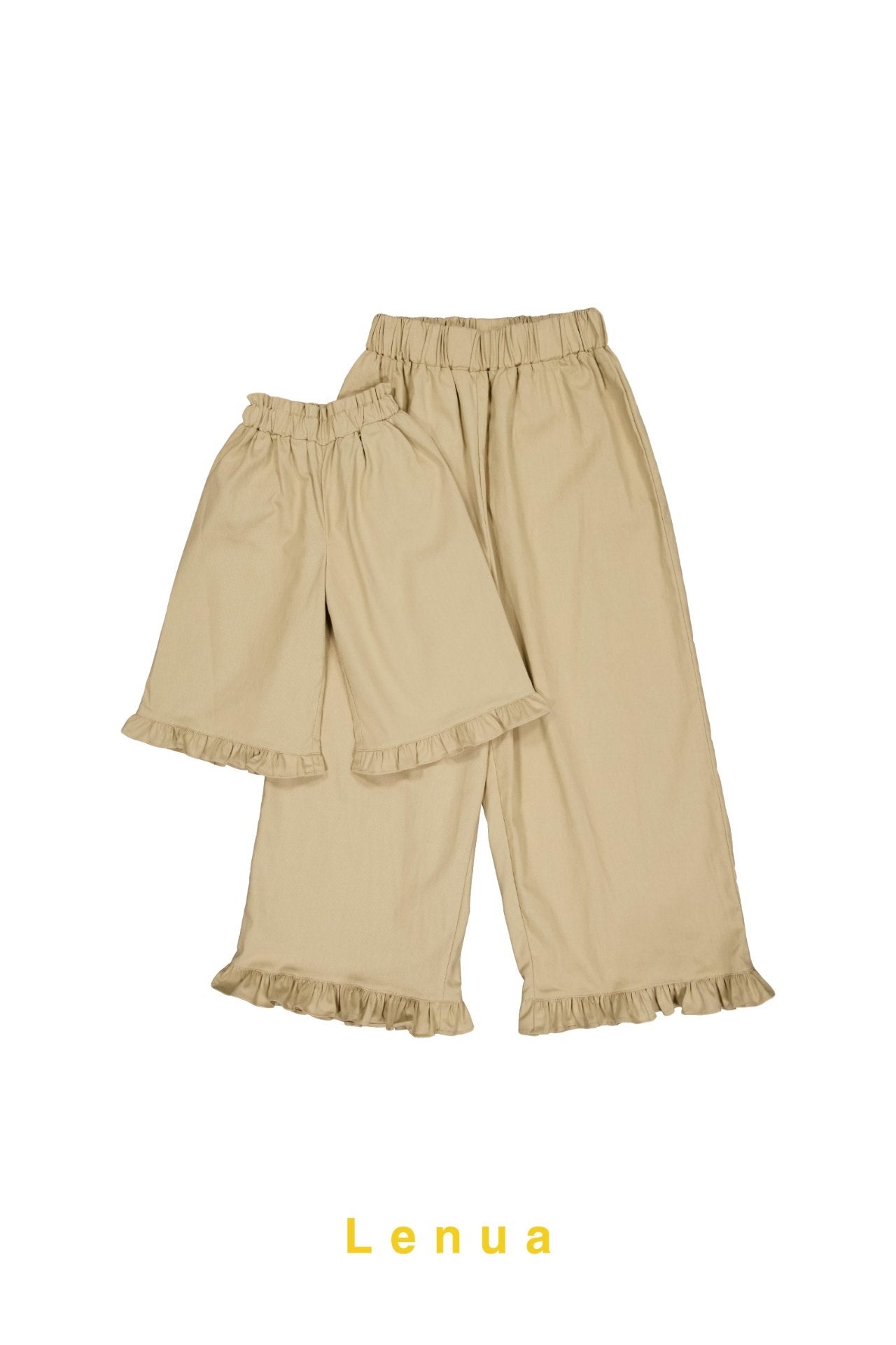 ［lenua］Loen frill pants (mom)