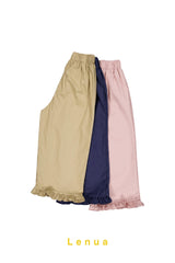 ［lenua］Loen frill pants (mom)