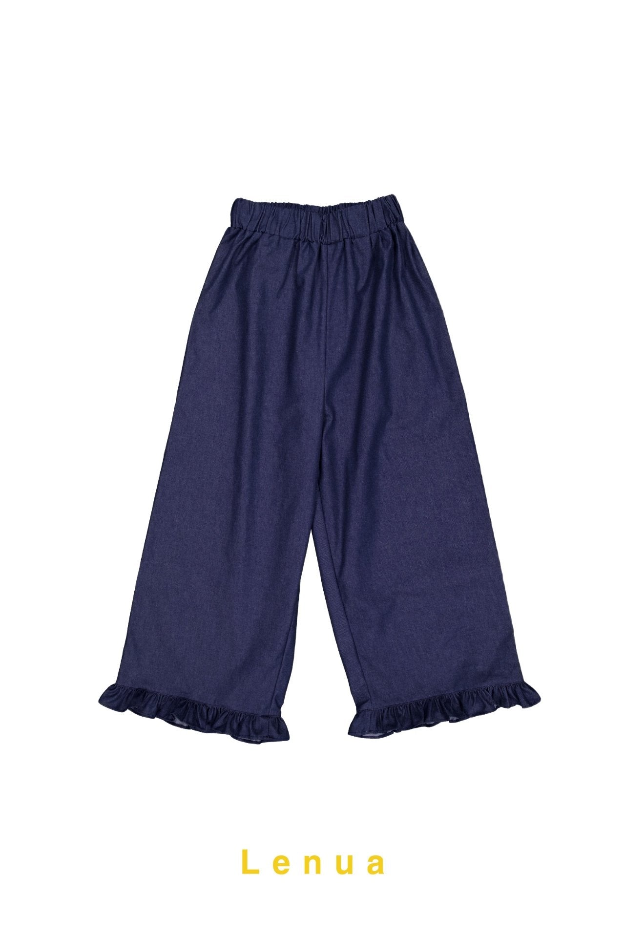 ［lenua］Loen frill pants (mom)