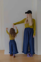 ［lenua］Loen frill pants (mom)