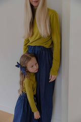 ［lenua］Loen frill pants (mom)