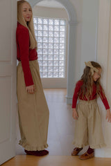 ［lenua］Loen frill pants (mom)