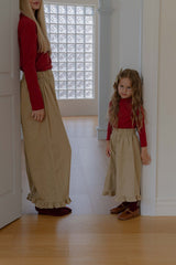 ［lenua］Loen frill pants (mom)