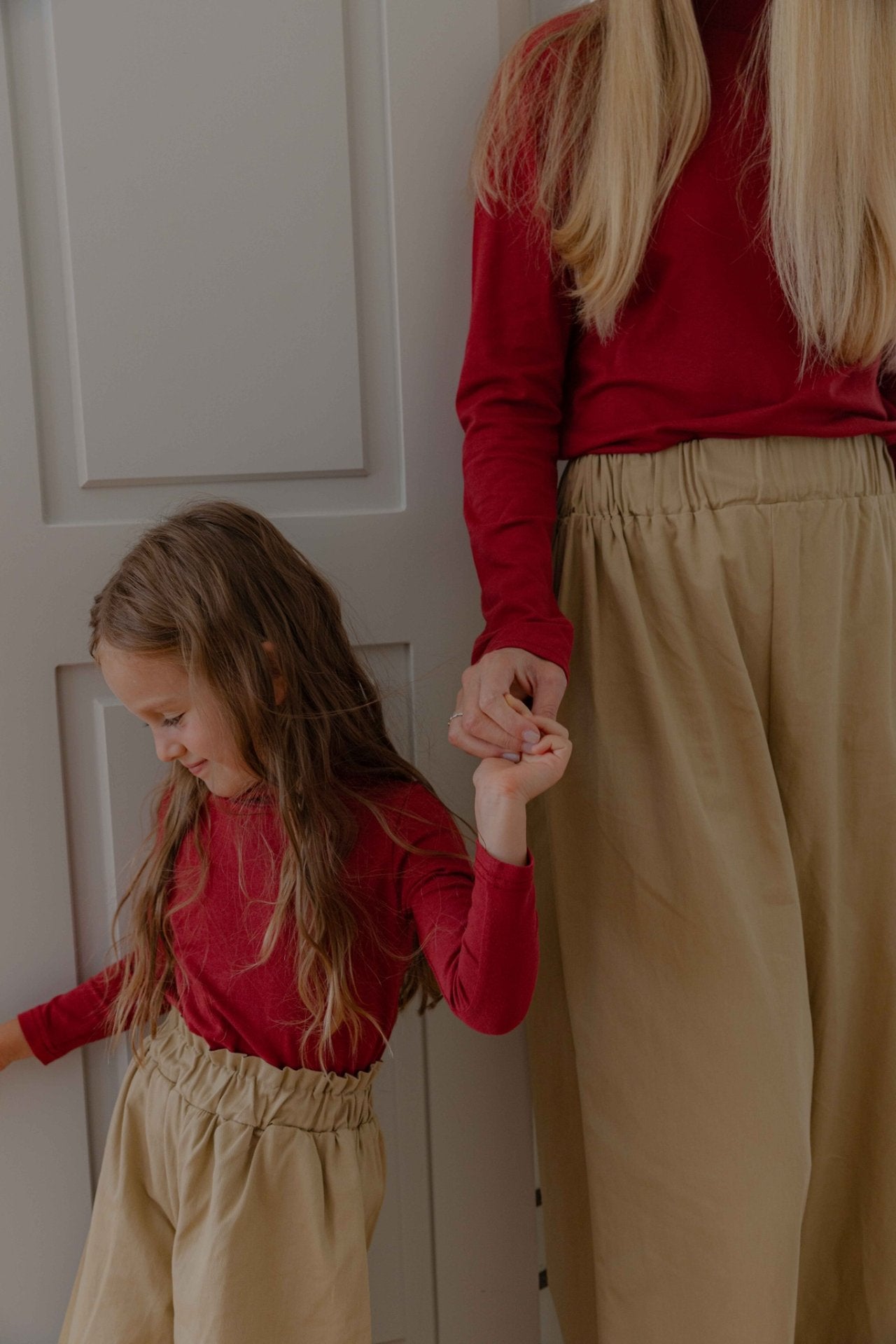 ［lenua］Loen frill pants (mom)