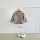 ［milk balm］Mild stripe sailor tee