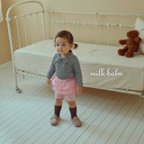 ［milk balm］Mild stripe sailor tee