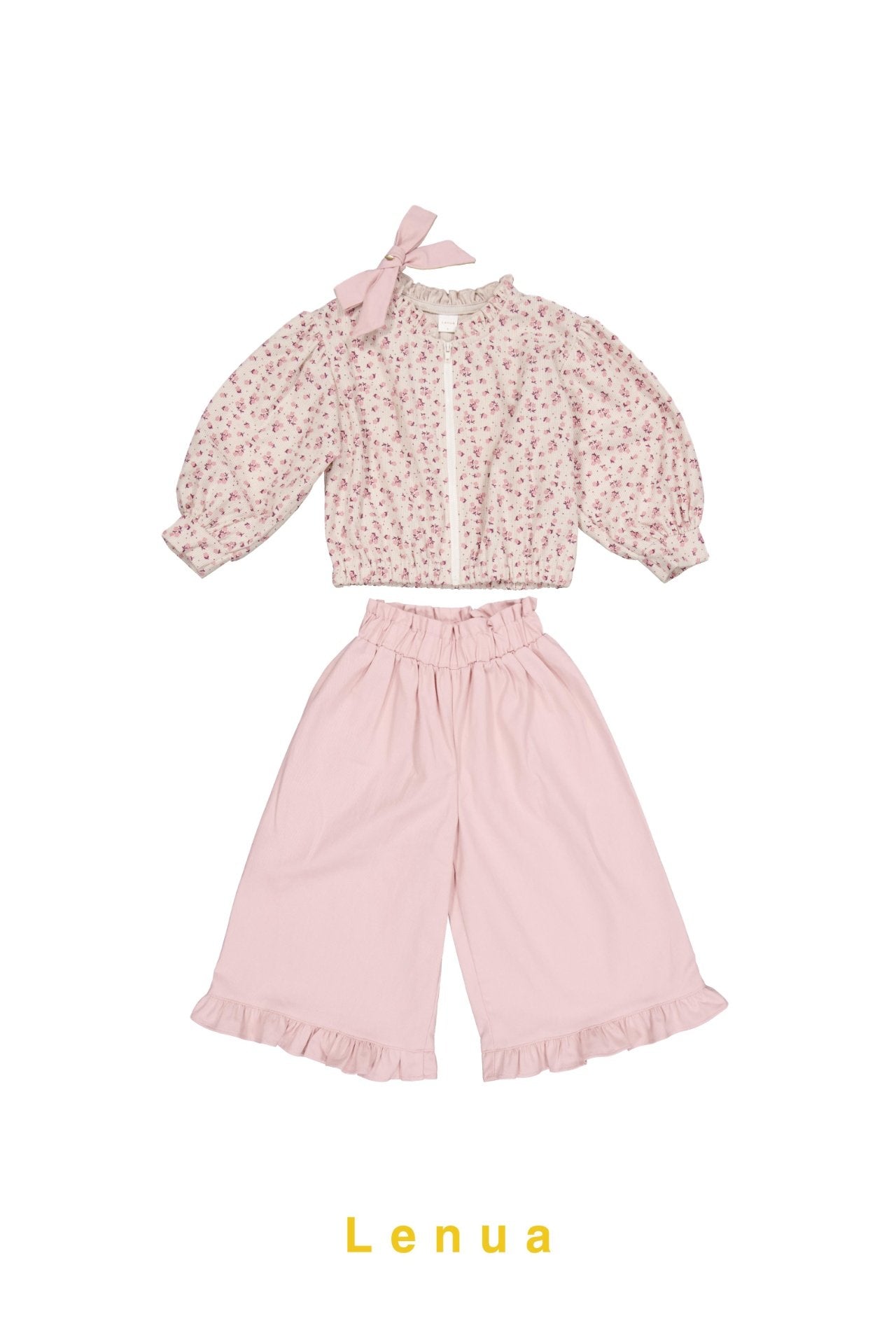［lenua］Loen frill pants (kids)
