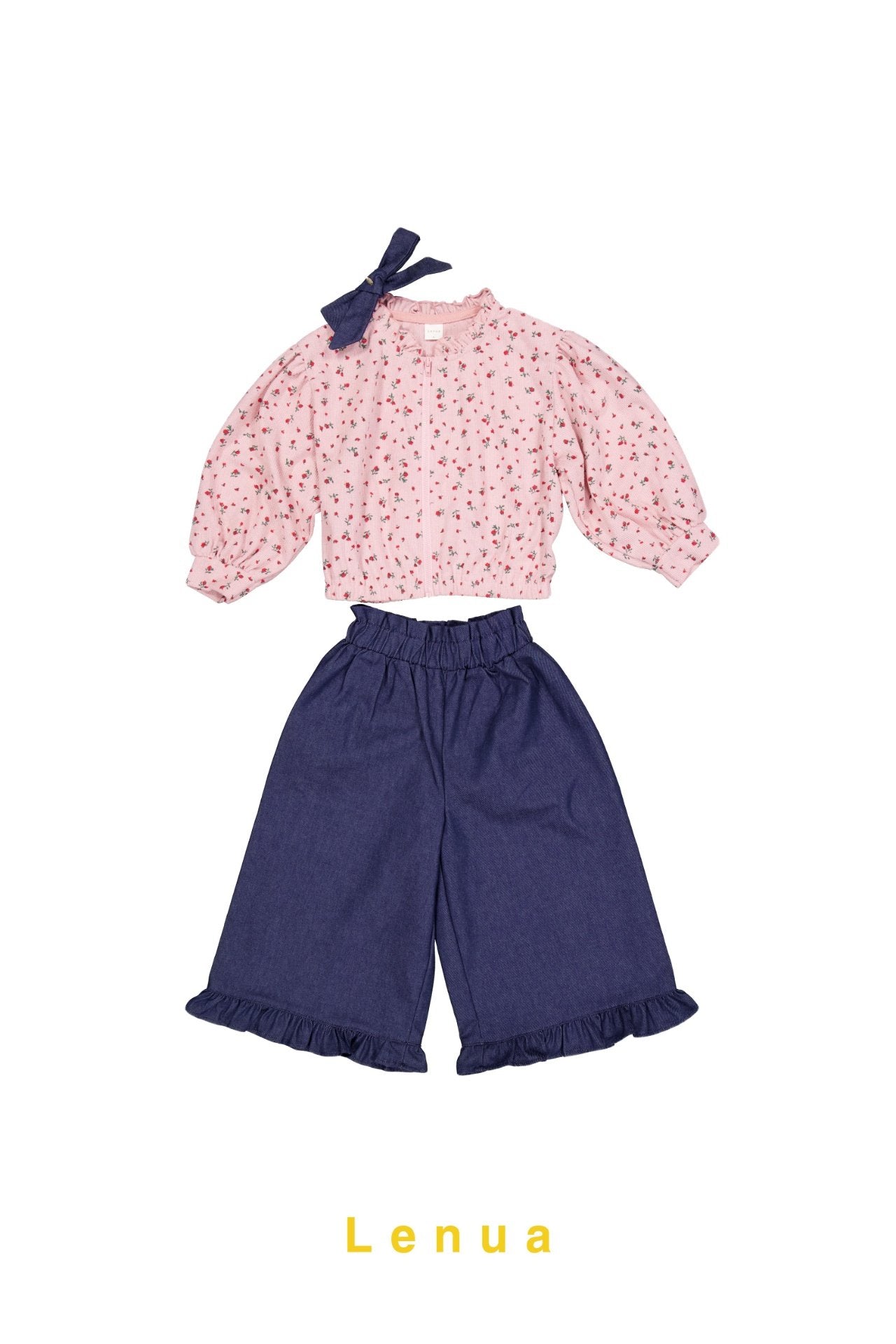 ［lenua］Loen frill pants (kids)