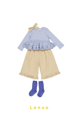 ［lenua］Loen frill pants (kids)