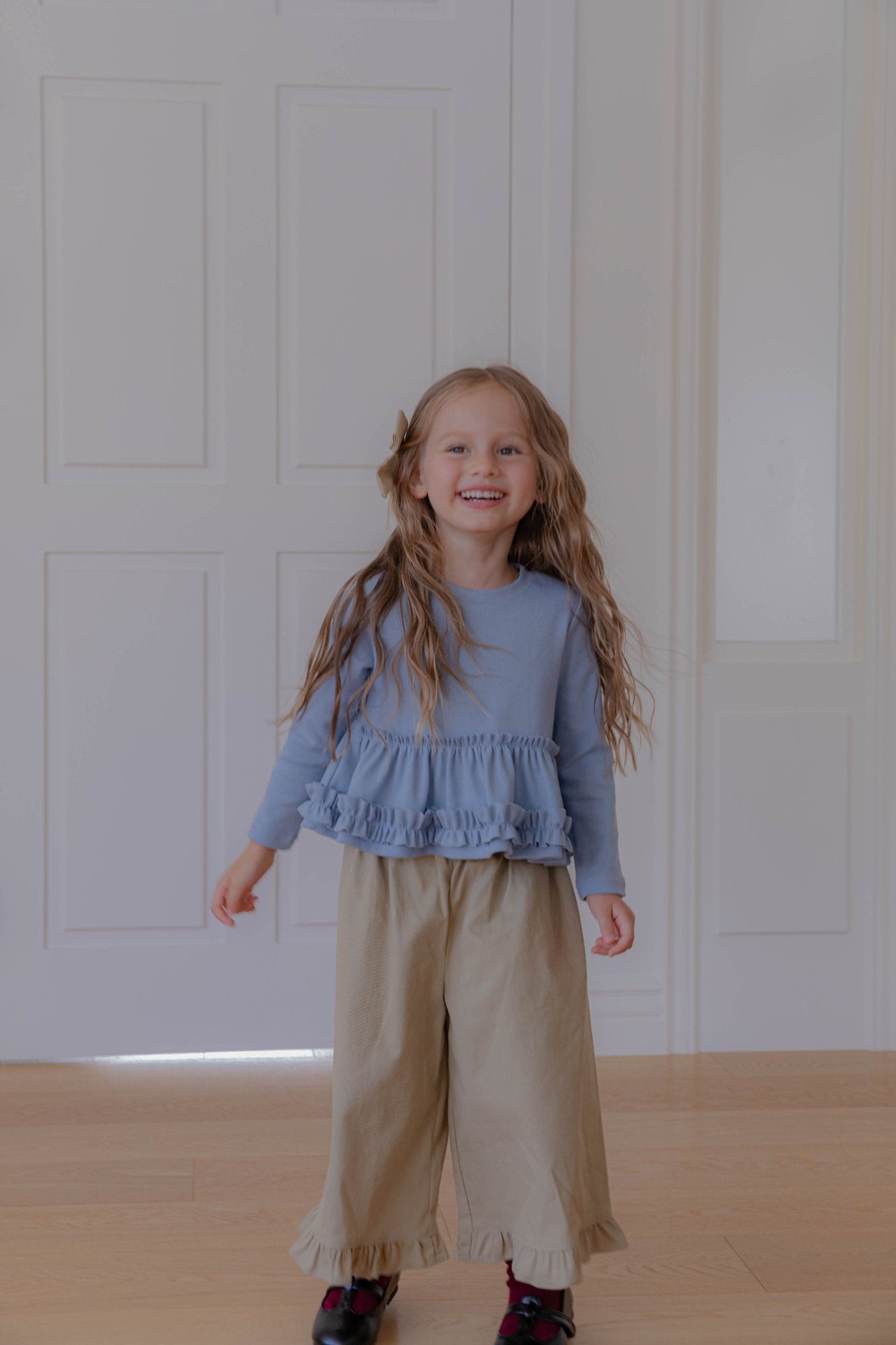 ［lenua］Loen frill pants (kids)