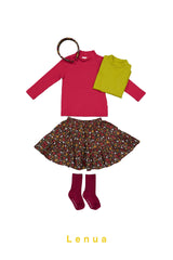 ［lenua］Jino halfneck tops (kids)