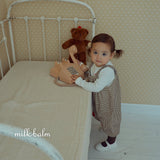 ［milk balm］Apple stripe overalls