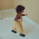 ［milk balm］Apple stripe overalls