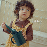 ［milk balm］Apple stripe overalls